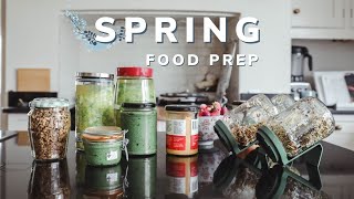 Food prep for Spring