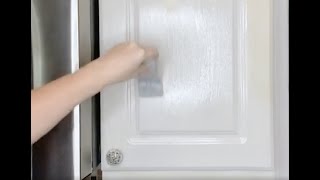 How to paint your KITCHEN CABINETS! With chalk paint!