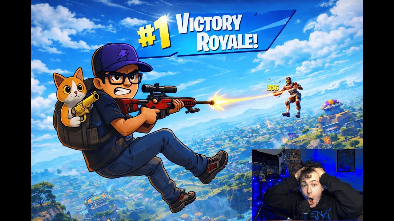 Playing Fortnite Until I Win With a Trickshot (IMPOSSIBLE CHALLENGE)