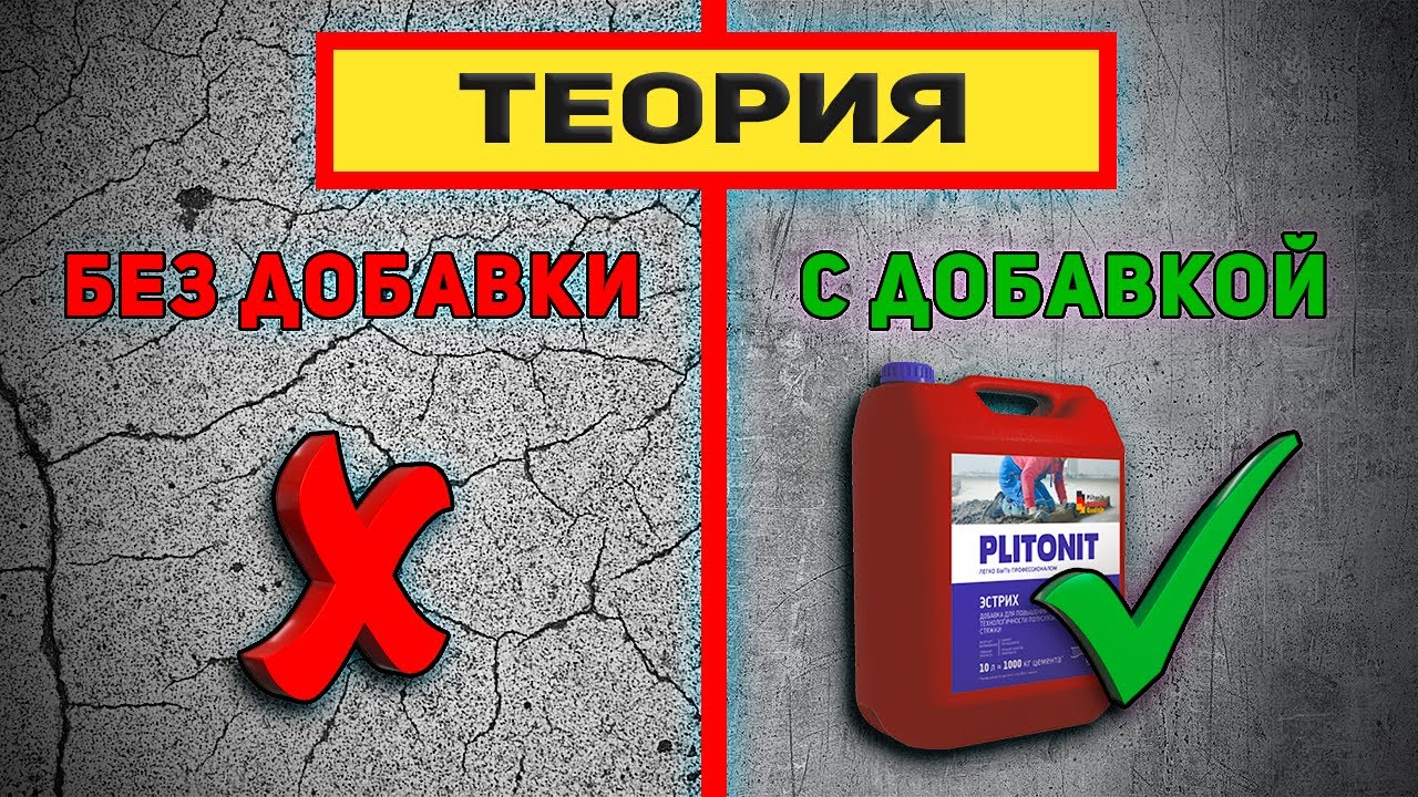 Добавка ЭСТРИХ от PLITONIT | РОДМОН