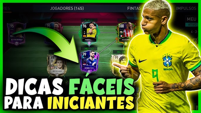 DICAS PARA INICIANTES 😃 NO FIFA MOBILE 23 🤩 COMO MONTAR UM TIME TOP NO FIFA  MOBILE 