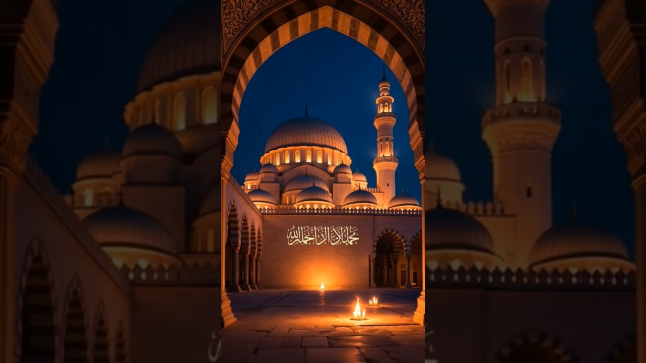 New Naat - Ghulam Mustafa Qadri - Kabay Ki Ronaq | Night Masjid with La Hawla Wala Quwwata |