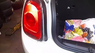 mini cooper taillight and brake light not working?