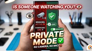 Is Someone Watching You? 👁️ (Disable Hidden Sensors ✅)