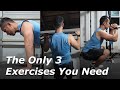 The Only 3 Exercises You Need! No Gym Required