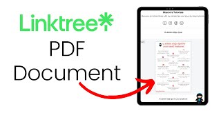 How To Add a PDF to Your Linktree Page For Free! screenshot 1
