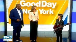 10 yo Guitar Phenom Bay Melnick Virgolino Good Day New York  Rosanna Scotto & Curt Menefee 7.21.2025