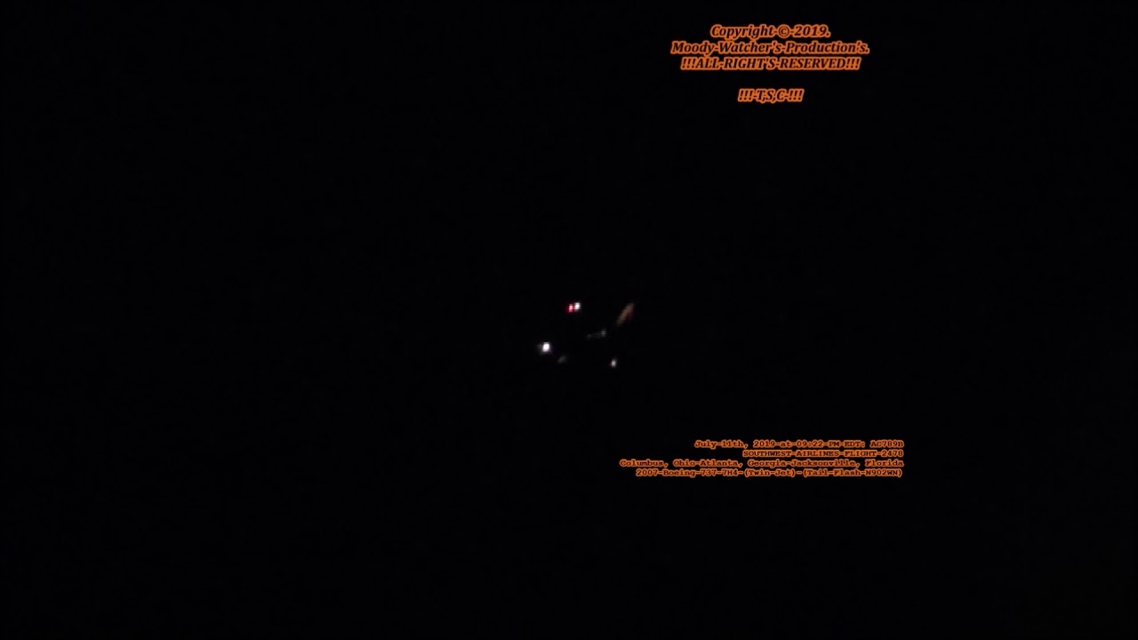 EveningtoNightArrivalstoJacksonvilleInternationalAirportfromFolkston, GA©2019.wmv