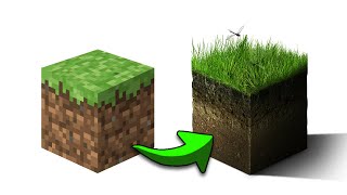 I made Minecraft Character REAL - Photoshop!