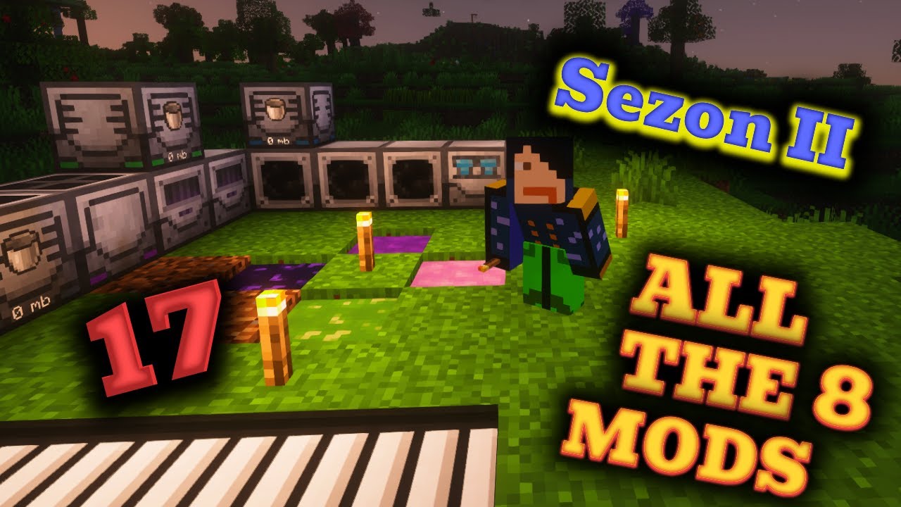 Minecraft PL - ATM8 - LIVE #17 - No dziś zaczynamy Industrial foregoing mod - 