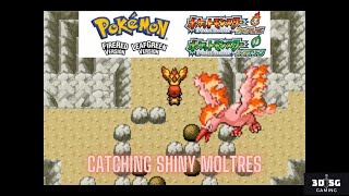 Catching 146 Shiny Moltres | Pokemon FireRed &amp; LeafGreen
