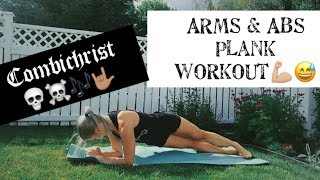 Arms & Abs 5 Min Plank Song Workout