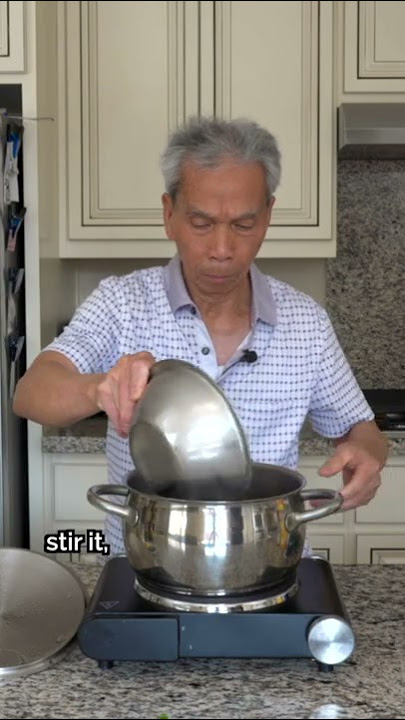 🤤 How to Make the SILKIEST Congee Base! #Shorts