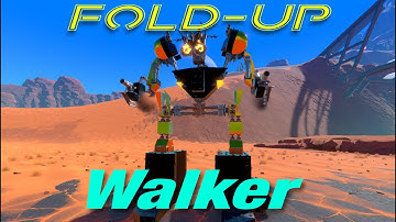 The Bot in a Box! The Fold-Up Walker, Hover Ship and More! Trailmakers Creations by ThatDomGuy #116