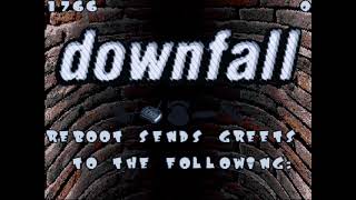 Atari Falcon 030, downfall by Reboot, credits and gameplay  (Real Hardware)