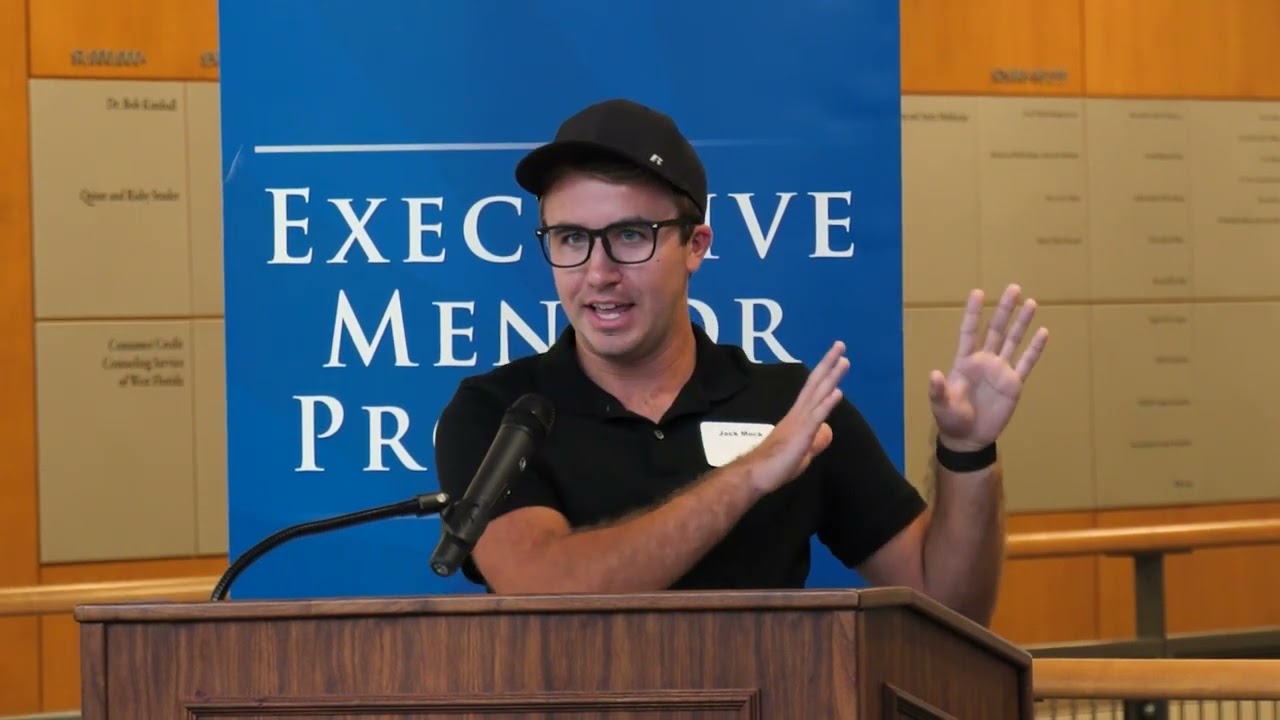 UWF College of Business, Executive Mentor Program, Jack Mock - Mentee
