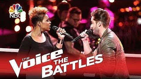 The Voice 2015 Battle - Cassandra Robertson vs Vik...