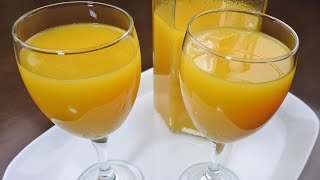حضري لأولادك عصير صحي ومغذي بالبرتقال والليمون والجزر بمذاق رائع وكمية وفيرة - طبخات ياسمين