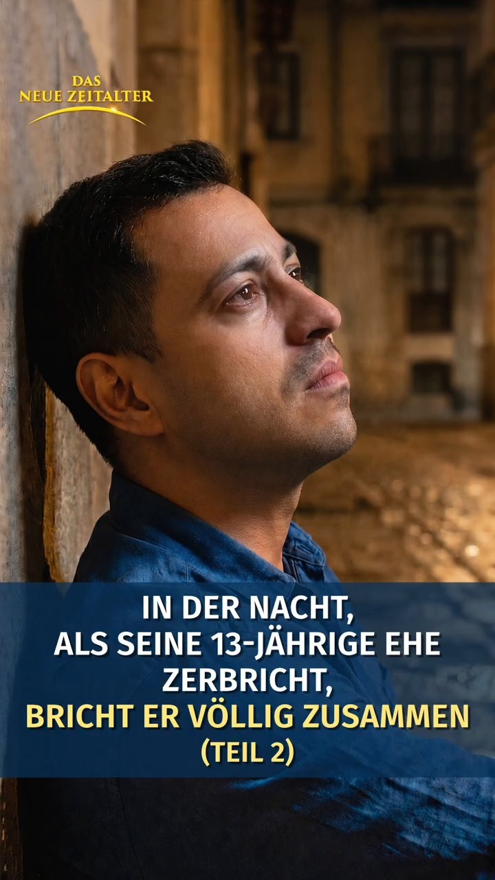 In der Nacht, als seine 13-jährige Ehe zerbricht, bricht er völlig zusammen (Teil 2)