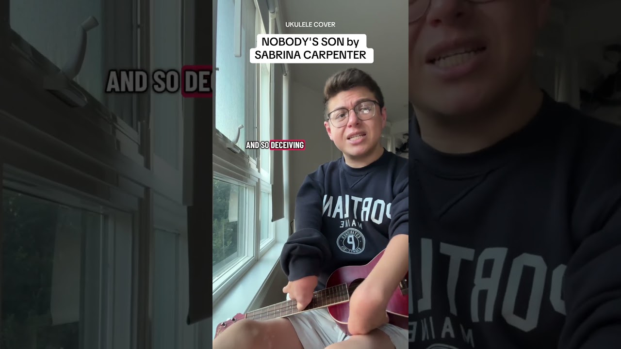 How I Play Ukulele with a Disability: Nobody’s Son (Sabrina Carpenter Cover)