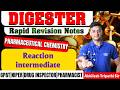 D-187 | Reaction Intermediate- Organic Chemistry | Rapid revision note