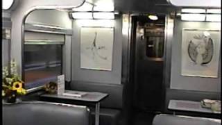 A walk through the canadian train #1 shortly after boarding on october
31. 2002