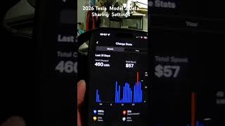 Tesla Model 3 2026 Data Sharing Settings