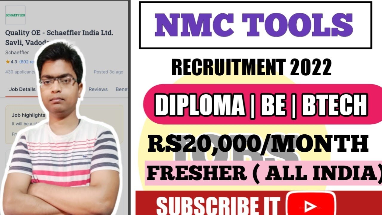 Nmc Tools Urgent CNC Machine operator for mechanical engineer jobs - NMC TOOLS ...