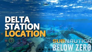 Delta Station Location Subnautica Below Zero