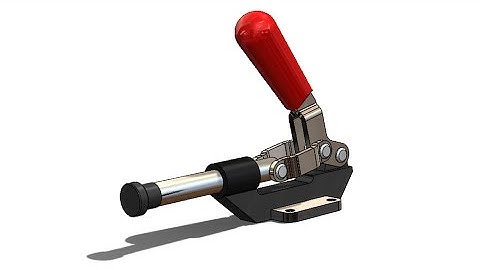 SolidWorks Tutorial #238: Toggle push clamp (sheet metal exercise 2) - (Project 13)