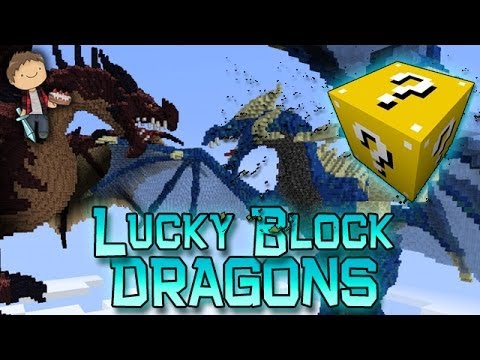 Minecraft: Lucky Block DRAGONS! Modded Mini-Game w/Mitch & Friends! - Minecraft: Lucky Block DRAGONS! Modded Mini-Game w/Mitch & Friends!