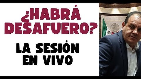¿HABRÁ DESAFUERO??? HOY SE DECIDE DE LA CAMARA DE DIPUTADOS