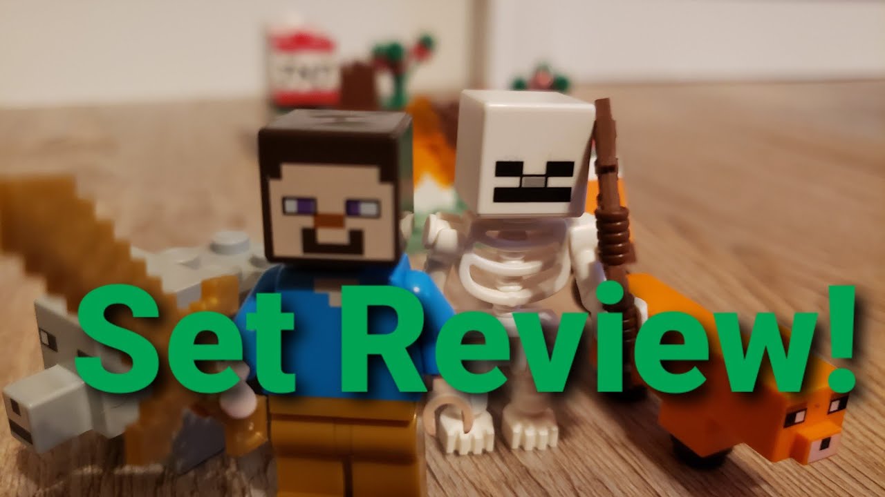 Lego Minecraft 21162 The Taiga Adventure | 2020 set REVIEW!