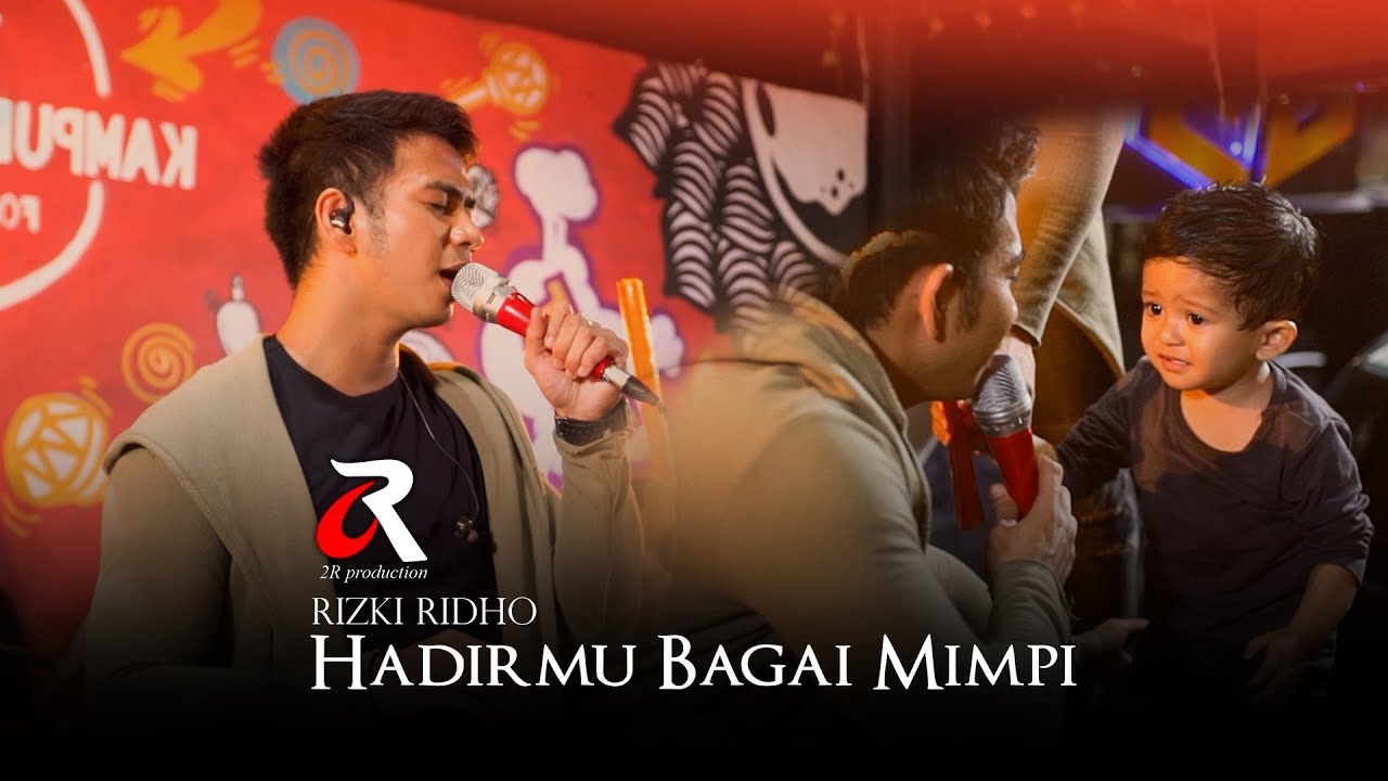 RIZKI RIDHO - HADIRMU BAGAI MIMPI (LIVE COVER) | KAMPUNG ARTIS FOODCOURT !! | ANISA RAHMA!!