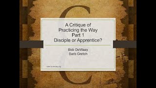 Disciple or Apprentice?
This new series will be a theological review of John Mark Comers book Practicing the Way. Comer claims that we can be an apprentice of Jesus and that there is ...no problem that apprenticeship to Jesus cannot solve. We show that the apprenticeship model fails because Jesus is unique. We also discuss the influence of Dallas Willard and spiritual formation.
A Critique of Practicing the Way, Part 1
This is a critique of Practicing the Way by John Mark Comer, WaterBrook, 2024.
Copyright Disclaimer: Under Section 107 of the Copyright Act 1976, allowance is made for fair use for purposes such as criticism, comment, news reporting, teaching, scholarship, and research. Fair use is a use permitted by copyright statute that might otherwise be infringing.
Resources:
The Emergent Church: Undefining Christianity
Paperback:
https://www.amazon.com/Emergent-Church-Undefining-Christianity/dp/0578009994/ref=tmm_pap_swatch_0
Kindle: https://www.amazon.com/Emergent-Church-Undefining-Christianity-ebook/dp/B07MXNRYY8/ref=tmm_kin_swatch_0
The Dangers of Spiritual Formation and
Spiritual Disciplines
https://cicministry.org/commentary/issue91.htm
Emergent Church Postmodern Spirituality Debate:
https://www.youtube.com/watch?v=9q-RWxUc318&feature=youtu.be Disciple or Apprentice?