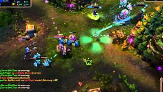 Lucian's dash for a Blitz/Thresh Wombo Combo