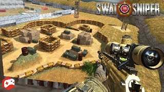 SWAT Sniper 3D 2019: Free Shooting Game (By Million games) iOS/Android Gameplay Video screenshot 1