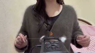 Microphone tapping, ear cleaning for sleep aid, ASMR