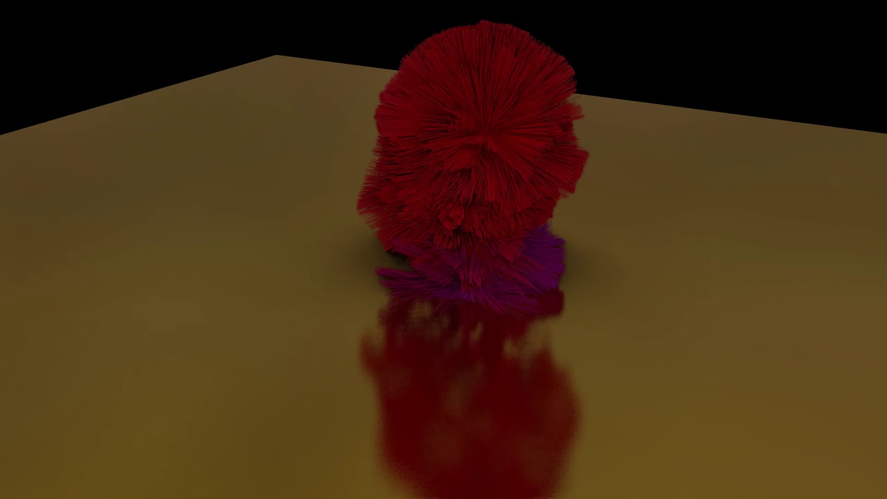 Dancing fur character animation | Blender 2.91 - YouTube