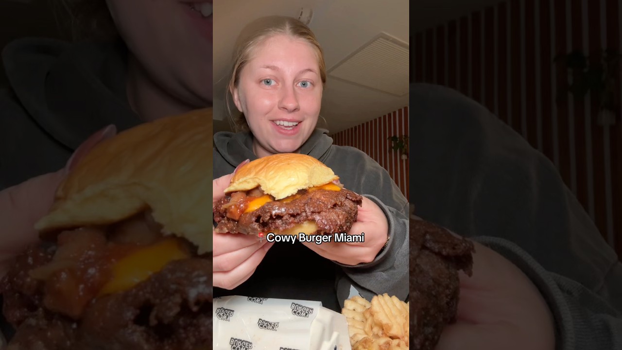 Бургер Cowy в Майами 🤩😋 