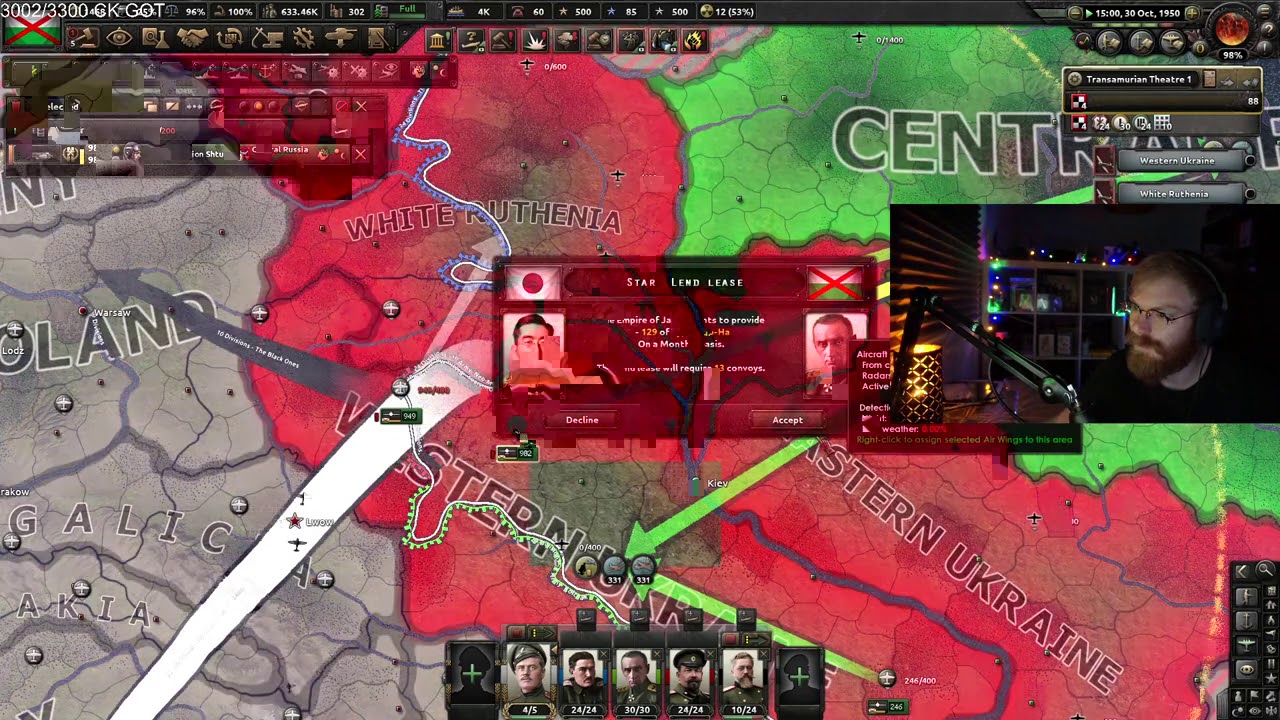 TommyKay Plays Transamur in Kaiserreich (HOI4) - Part 4