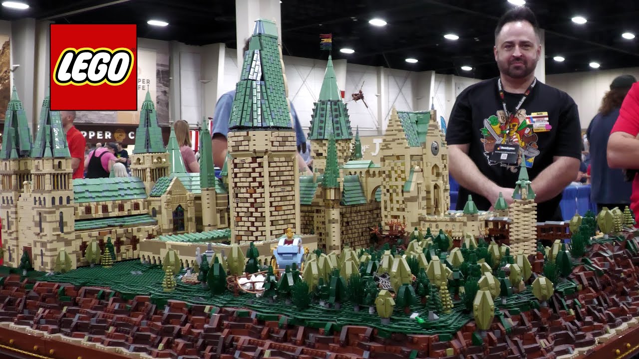 Замок и территория Хогвартса LEGO Harry Potter с 20 000 деталей