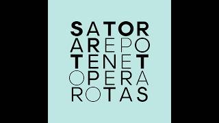 Elms Sans (variable font) — Sator Square #kinetictypography