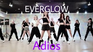 EVERGLOW - Adios (Slow Mirrored Dance Tutorial)