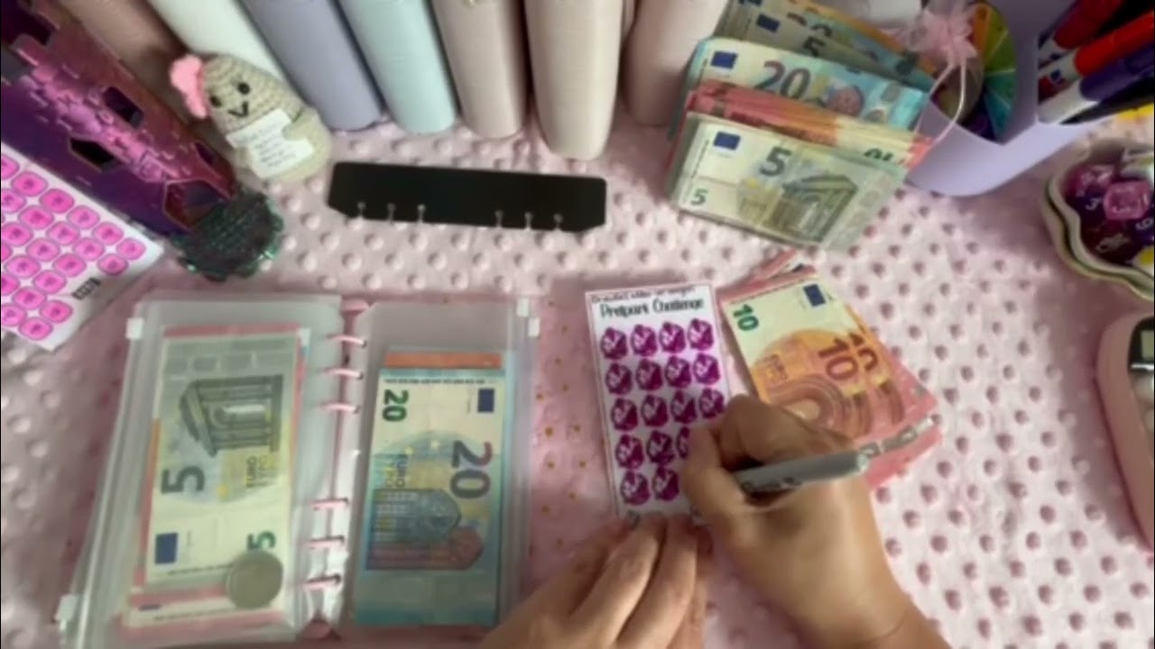 52 weken challenge doorstuffen:) Wat heerlijk om weer zoveel geld in mijn handen te hebben:)