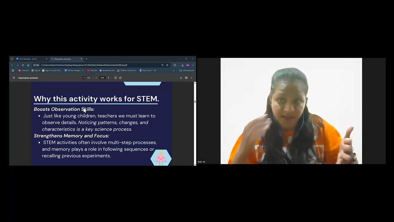 Session-13 -STEM Activities for Preschool Classrooms