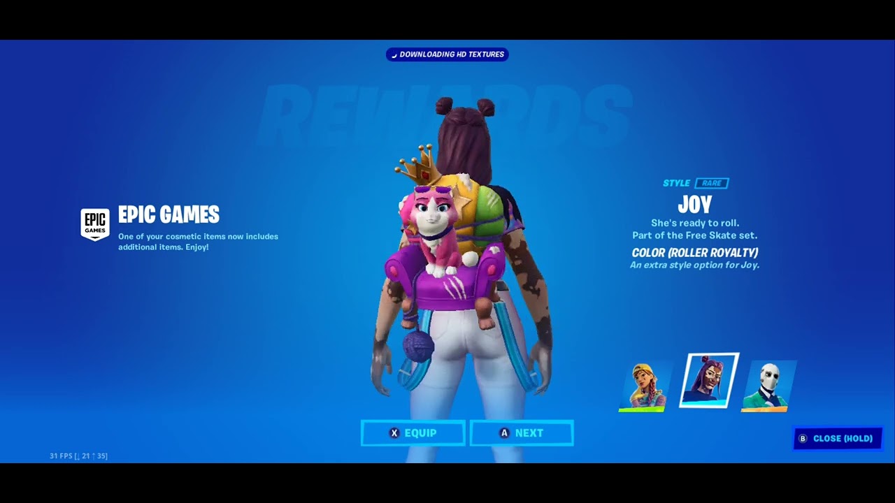 New Aura, Joy & Wild Card Skin Styles | Fortnite (Season 1)