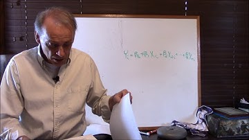 Econometrics Lecture for Chapter 1, part 2 of 2