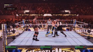 WWE 2K24-Randy orton vs kevin owens vs Logan paul for the united states Championship