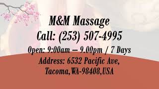 Welcome To M M Massage Parlor Tacoma